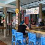 An outdoor Dominican Restaurant and Bar in Miami, on Hightown.