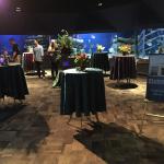 A Hospital fundraising event at the state aquarium.